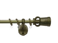 Curtain set Tristano (brass tube)